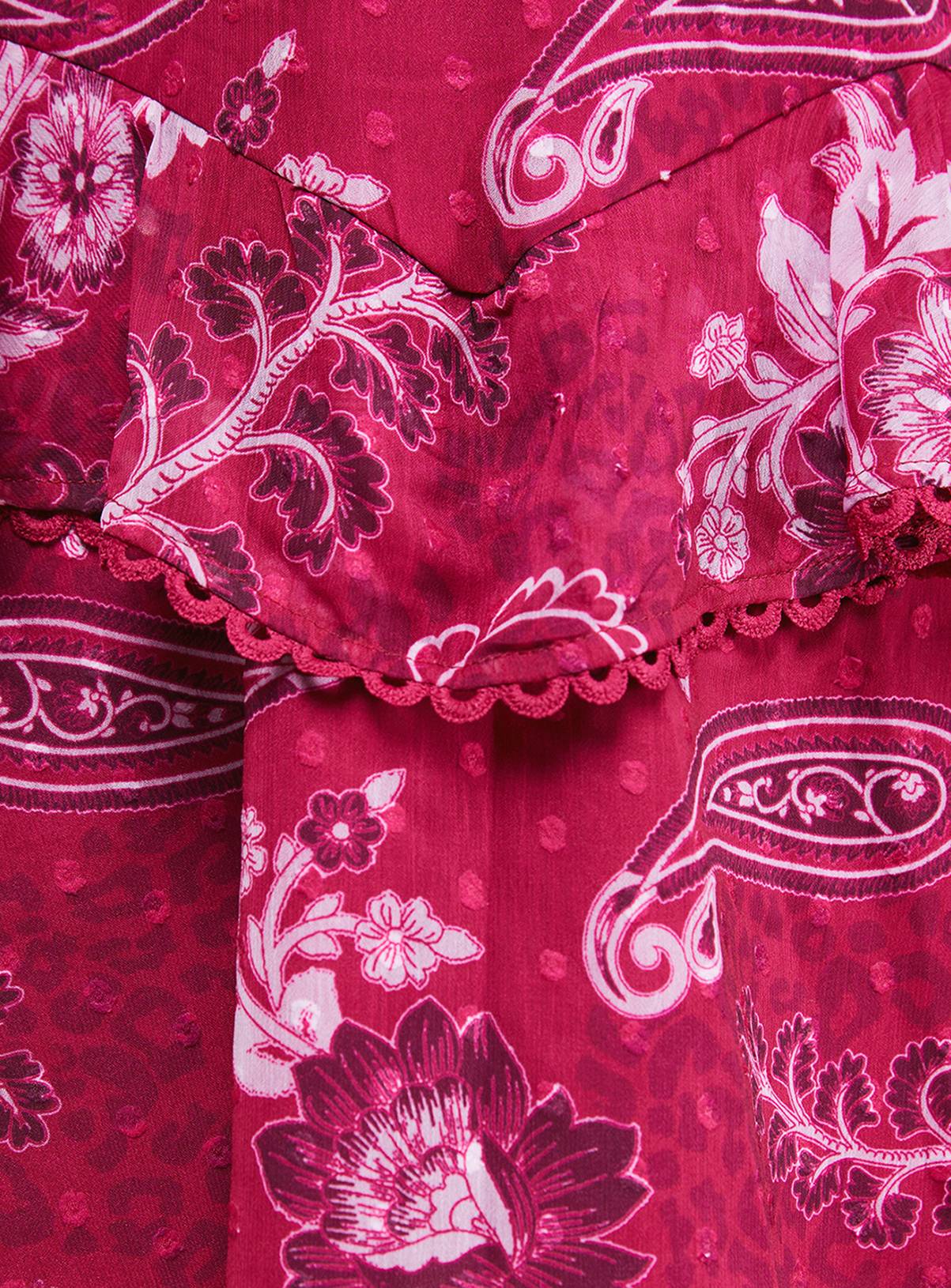 OASIS Ruffle Trim Mini Dress 12 - Image 4